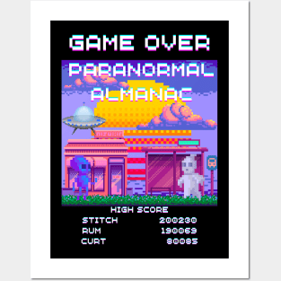 8 bit paranormal 2 Posters and Art